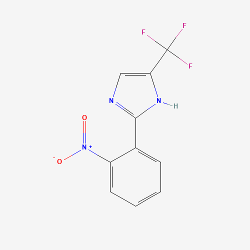 2-(2-nitrophenyl)-5-(trifluoromethyl)-1H-imidazole (CAS: 1022963-60-5) - Related Chemical Product