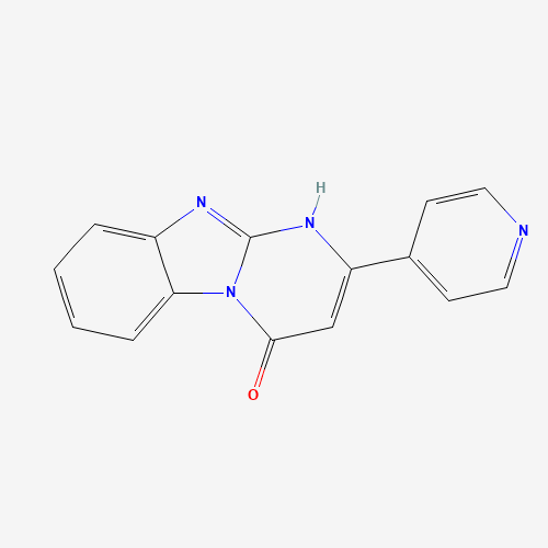 2-pyridin-4-yl-1H-pyrimido[1,2-a]benzimidazol-4-one (CAS: 950257-17-7) - Related Chemical Product