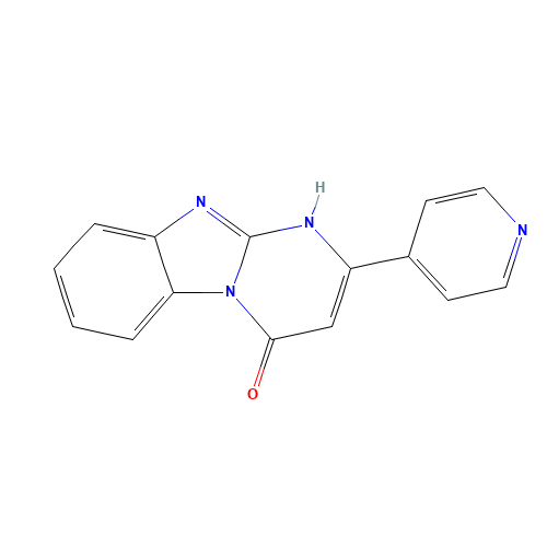 2-pyridin-4-yl-1H-pyrimido[1,2-a]benzimidazol-4-one (CAS: 950257-17-7) - Related Chemical Product