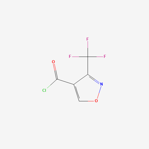3-(trifluoromethyl)-1,2-oxazole-4-carbonyl chloride (CAS: 1076245-77-6) - Related Chemical Product