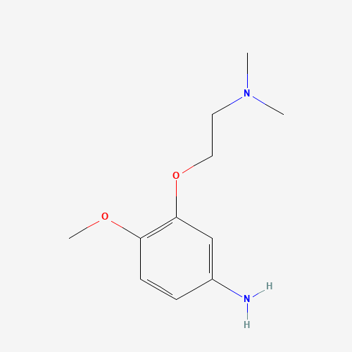 3-[2-(dimethylamino)ethoxy]-4-methoxyaniline (CAS: 170229-68-2) - Related Chemical Product