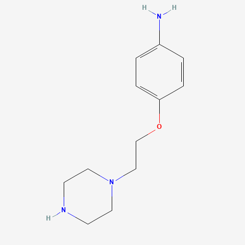 4-(2-piperazin-1-ylethoxy)aniline (CAS: 946689-19-6) - Related Chemical Product