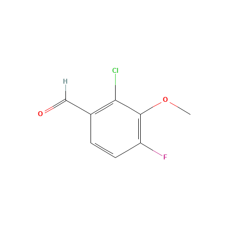 2-chloro-4-fluoro-3-methoxybenzaldehyde (CAS: 750586-10-8) - Related Chemical Product