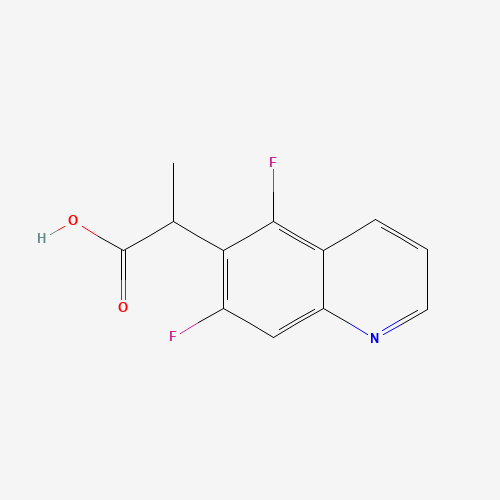 2-(5,7-difluoroquinolin-6-yl)propanoic acid (CAS: 1226776-94-8) - Related Chemical Product