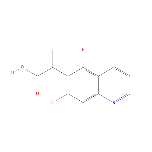 2-(5,7-difluoroquinolin-6-yl)propanoic acid (CAS: 1226776-94-8) - Related Chemical Product