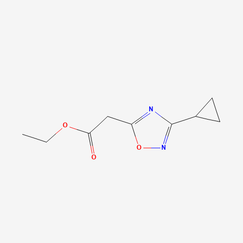 ethyl 2-(3-cyclopropyl-1,2,4-oxadiazol-5-yl)acetate (CAS: 133407-42-8) - Related Chemical Product