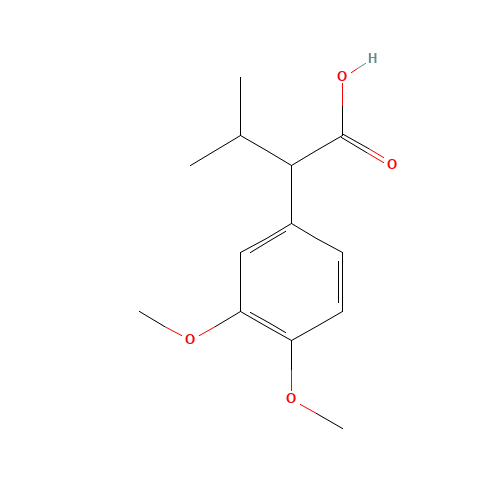 2-(3,4-dimethoxyphenyl)-3-methylbutanoic acid (CAS: 92157-19-2) - Related Chemical Product