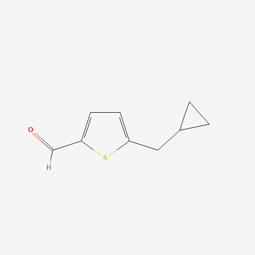 5-(cyclopropylmethyl)thiophene-2-carbaldehyde (CAS: 1522107-23-8) - Related Chemical Product