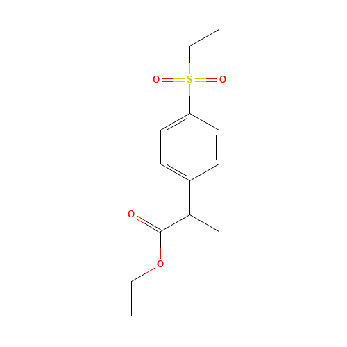 ethyl 2-(4-ethylsulfonylphenyl)propanoate (CAS: 1391982-23-2) - Related Chemical Product