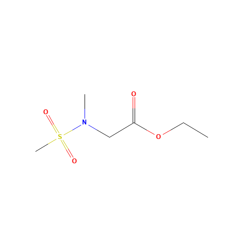 ethyl 2-[methyl(methylsulfonyl)amino]acetate (CAS: 58742-72-6) - Related Chemical Product