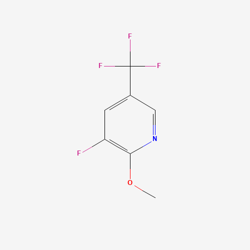 3-fluoro-2-methoxy-5-(trifluoromethyl)pyridine (CAS: 1138011-20-7) - Related Chemical Product