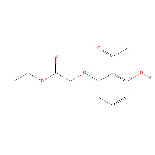ethyl 2-(2-acetyl-3-hydroxyphenoxy)acetate (CAS: 6769-65-9) - Related Chemical Product