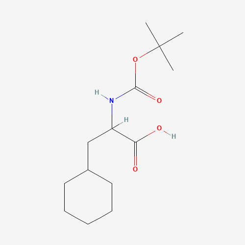 3-cyclohexyl-2-[(2-methylpropan-2-yl)oxycarbonylamino]propanoic acid (CAS: 144186-13-0) - Related Chemical Product