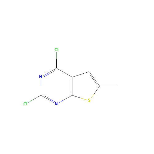 2,4-dichloro-6-methylthieno[2,3-d]pyrimidine (CAS: 76872-23-6) - Related Chemical Product