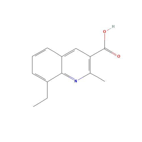 8-ethyl-2-methylquinoline-3-carboxylic acid (CAS: 948291-31-4) - Related Chemical Product