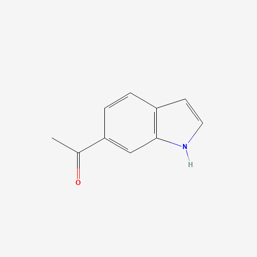 1-(1H-indol-6-yl)ethanone (CAS: 81223-73-6) - Chemical Structure and Molecular Formula 