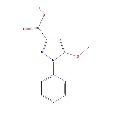 5-methoxy-1-phenylpyrazole-3-carboxylic acid (CAS: 60872-14-2) - Related Chemical Product