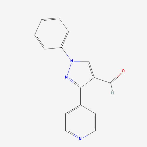 1-phenyl-3-pyridin-4-ylpyrazole-4-carbaldehyde (CAS: 371917-81-6) - Related Chemical Product