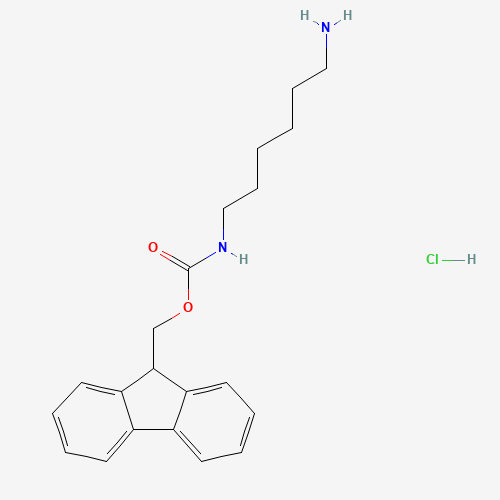 9H-fluoren-9-ylmethyl N-(6-aminohexyl)carbamate;hydrochloride (CAS: 166410-37-3) - Related Chemical Product