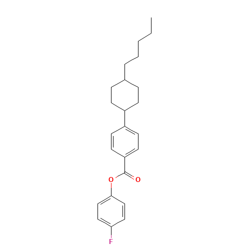 (4-fluorophenyl) 4-(4-pentylcyclohexyl)benzoate (CAS: 79912-98-4) - Related Chemical Product
