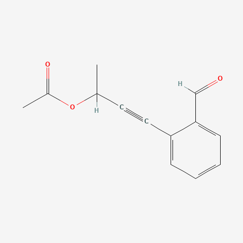 4-(2-formylphenyl)but-3-yn-2-yl acetate (CAS: 1127646-89-2) - Related Chemical Product
