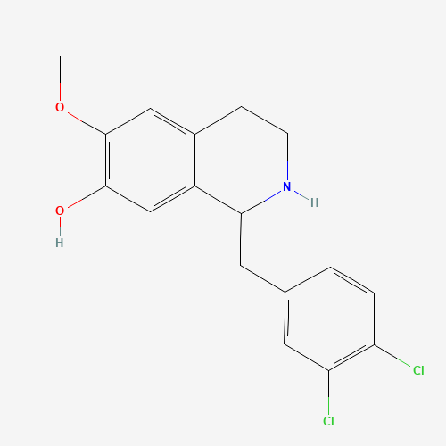 1-[(3,4-dichlorophenyl)methyl]-6-methoxy-1,2,3,4-tetrahydroisoquinolin-7-ol (CAS: 462070-45-7) - Related Chemical Product