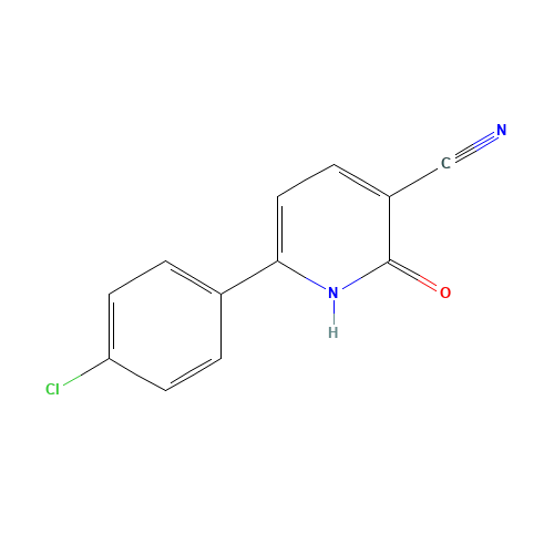 6-(4-chlorophenyl)-2-oxo-1H-pyridine-3-carbonitrile (CAS: 23148-51-8) - Related Chemical Product