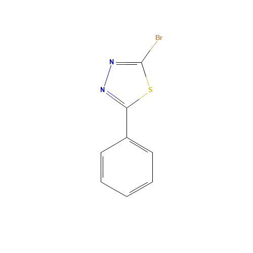 2-bromo-5-phenyl-1,3,4-thiadiazole (CAS: 53645-95-7) - Related Chemical Product