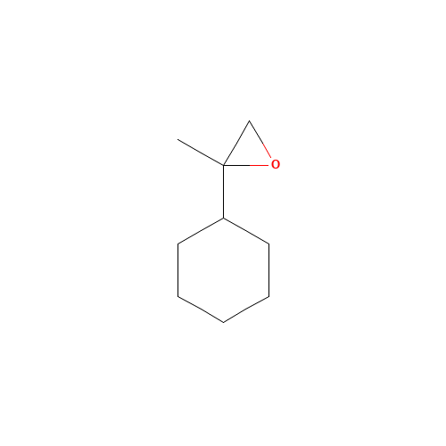 2-cyclohexyl-2-methyloxirane (CAS: 25910-98-9) - Chemical Structure and Molecular Formula 