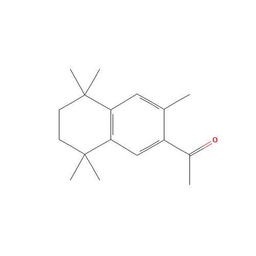 1-(3,5,5,8,8-pentamethyl-6,7-dihydronaphthalen-2-yl)ethanone (CAS: 17610-24-1) - Related Chemical Product