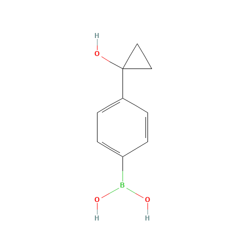 [4-(1-hydroxycyclopropyl)phenyl]boronic acid (CAS: 956006-93-2) - Related Chemical Product