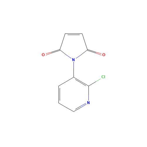 1-(2-chloropyridin-3-yl)pyrrole-2,5-dione (CAS: 278610-39-2) - Related Chemical Product