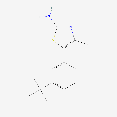 5-(3-tert-butylphenyl)-4-methyl-1,3-thiazol-2-amine (CAS: 1163706-85-1) - Related Chemical Product