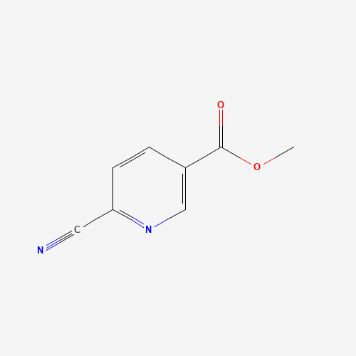 methyl 6-cyanopyridine-3-carboxylate (CAS: 89809-65-4) - Chemical Structure and Molecular Formula 