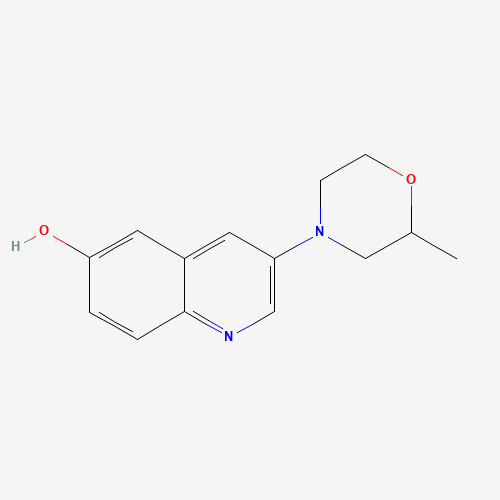 3-(2-methylmorpholin-4-yl)quinolin-6-ol (CAS: 1427474-24-5) - Related Chemical Product