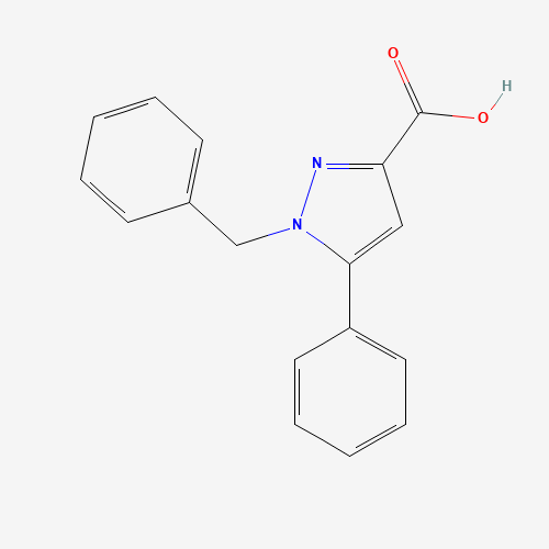 1-benzyl-5-phenylpyrazole-3-carboxylic acid (CAS: 1020239-97-7) - Related Chemical Product