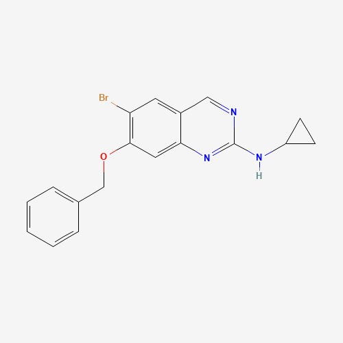 6-bromo-N-cyclopropyl-7-phenylmethoxyquinazolin-2-amine (CAS: 1191932-51-0) - Related Chemical Product