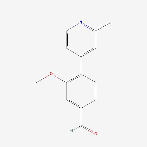 3-methoxy-4-(2-methylpyridin-4-yl)benzaldehyde (CAS: 1234016-11-5) - Related Chemical Product