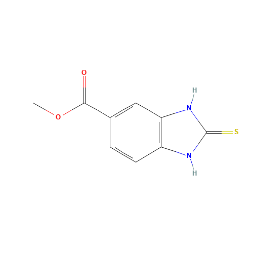 methyl 2-sulfanylidene-1,3-dihydrobenzimidazole-5-carboxylate (CAS: 64375-41-3) - Related Chemical Product