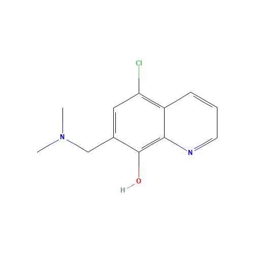5-chloro-7-[(dimethylamino)methyl]quinolin-8-ol (CAS: 100119-17-3) - Related Chemical Product