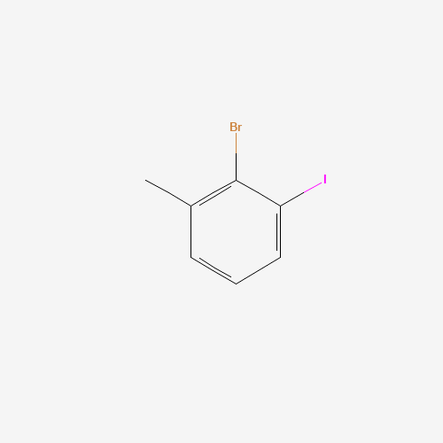 2-bromo-1-iodo-3-methylbenzene (CAS: 888214-21-9) - Chemical Structure and Molecular Formula 