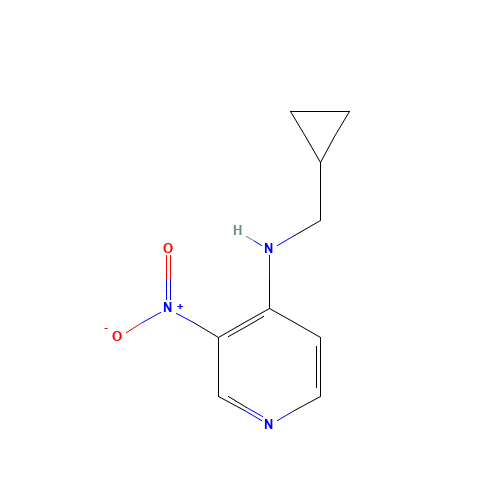N-(cyclopropylmethyl)-3-nitropyridin-4-amine (CAS: 842143-89-9) - Related Chemical Product