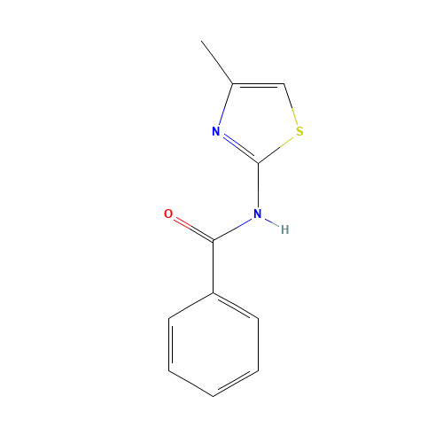 N-(4-methyl-1,3-thiazol-2-yl)benzamide (CAS: 37529-67-2) - Related Chemical Product