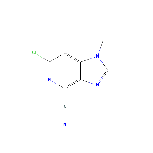 6-chloro-1-methylimidazo[4,5-c]pyridine-4-carbonitrile (CAS: 1104381-00-1) - Related Chemical Product