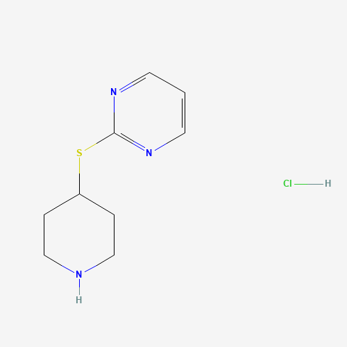 2-piperidin-4-ylsulfanylpyrimidine;hydrochloride (CAS: 1177326-46-3) - Related Chemical Product