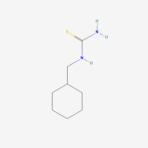 cyclohexylmethylthiourea (CAS: 66892-28-2) - Chemical Structure and Molecular Formula 