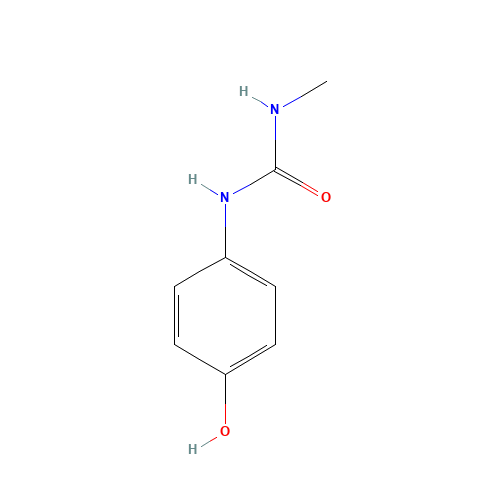 1-(4-hydroxyphenyl)-3-methylurea (CAS: 38652-14-1) - Related Chemical Product