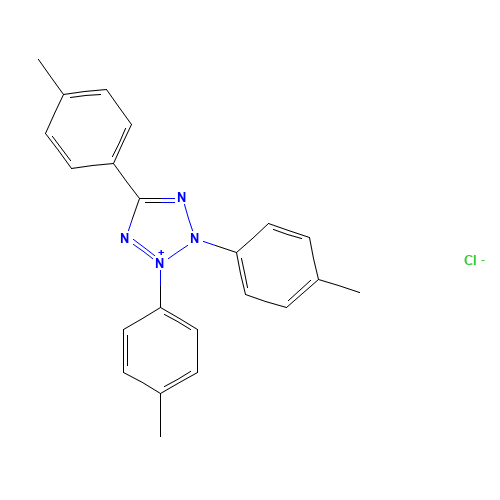 2,3,5-tris(4-methylphenyl)tetrazol-2-ium;chloride (CAS: 103538-50-7) - Related Chemical Product