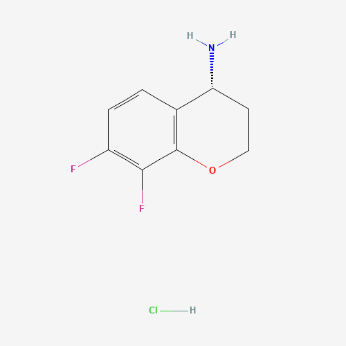 (4R)-7,8-difluoro-3,4-dihydro-2H-chromen-4-amine;hydrochloride (CAS: 1266231-84-8) - Related Chemical Product