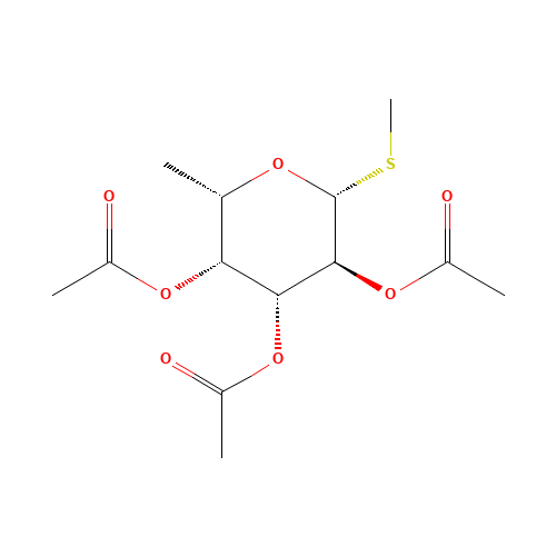 [(2S,3R,4R,5S,6R)-4,5-diacetyloxy-2-methyl-6-methylsulfanyloxan-3-yl] acetate (CAS: 84635-54-1) - Related Chemical Product